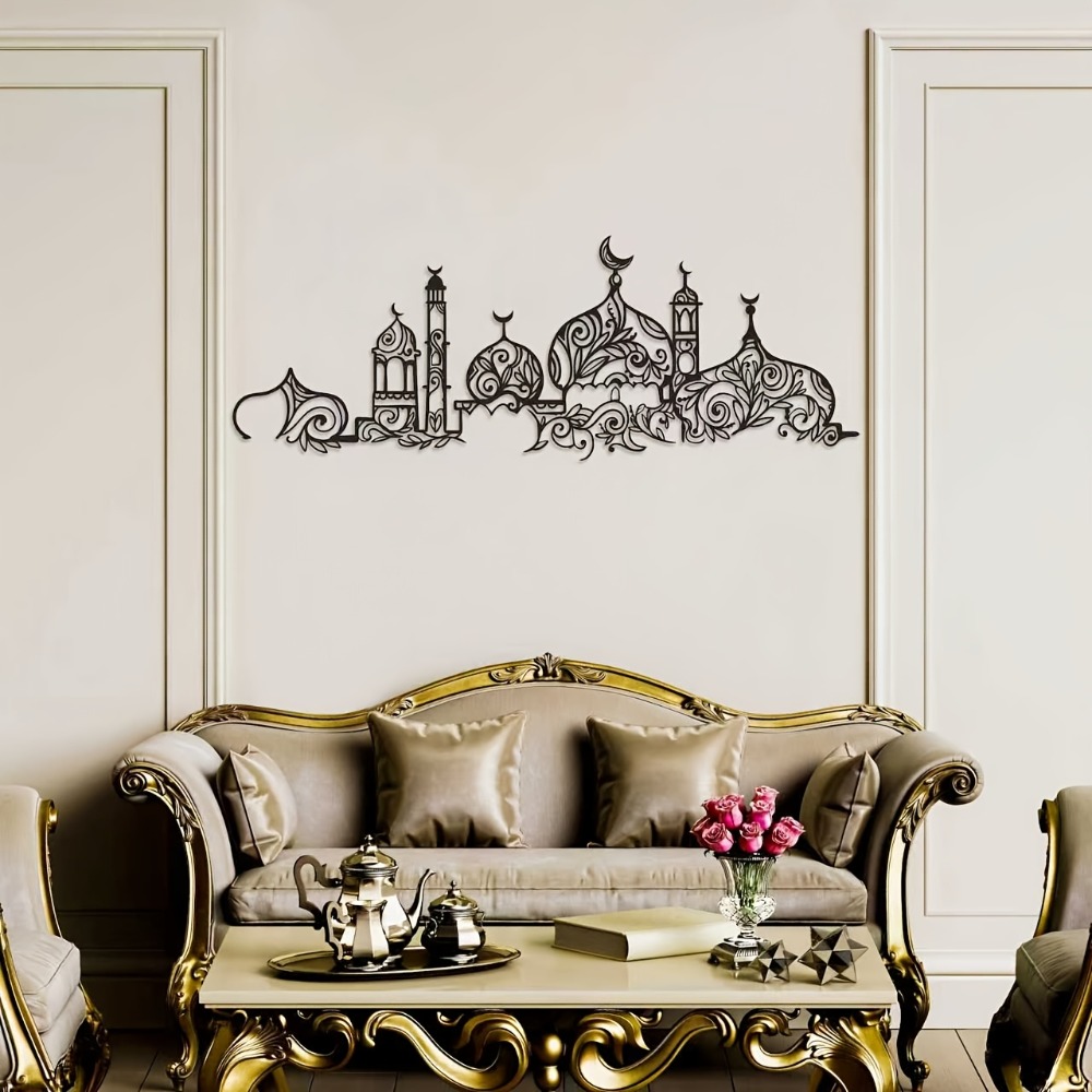 Home Decor - CIFBUY IJzeren Wanddecoratie Islamitische Moskee Bloemmotief