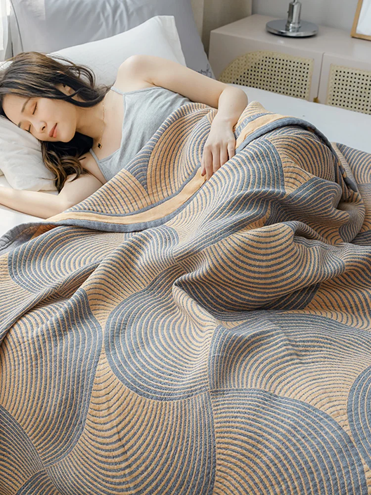 Muslin Cotton Bedspread - Dubbeldekbed Zomer Katoenen Musselinen Dekens Voor