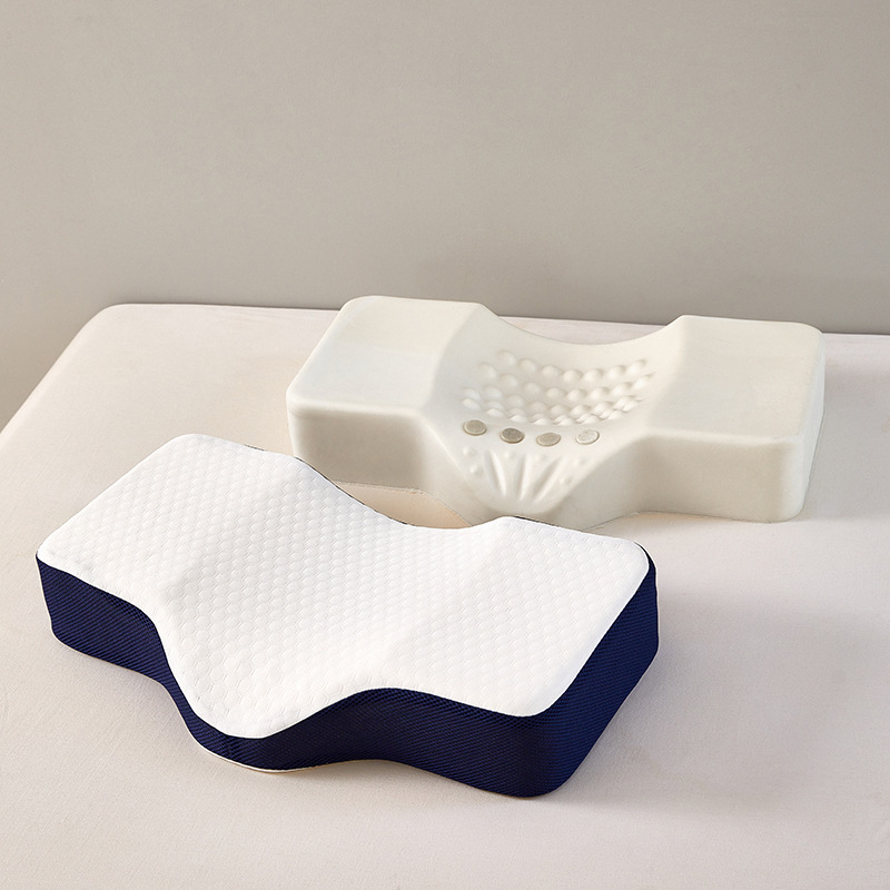 Memory Foam Orthopedic Pillow Neck Pain - Concave orthopedische massagekussen voor cervicale pijn,