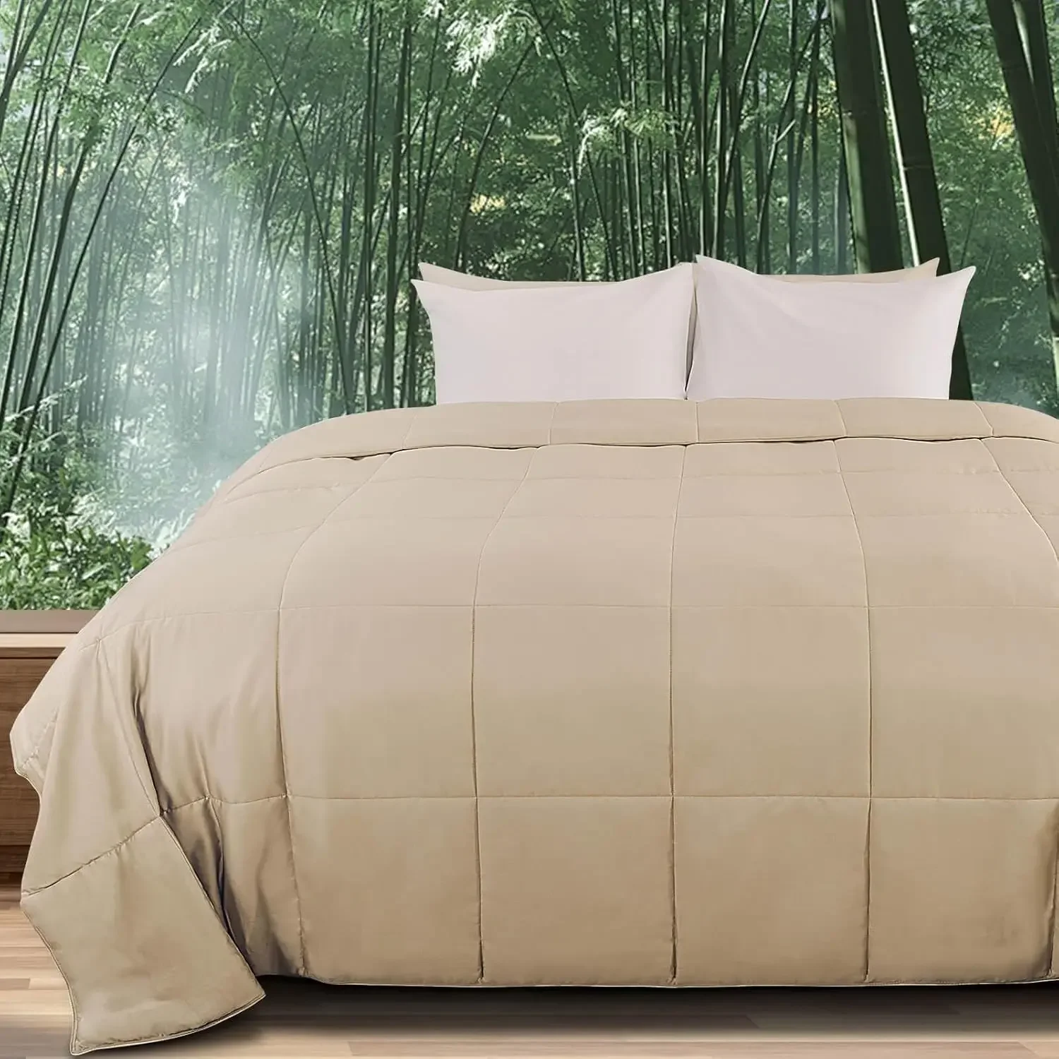 Cooling Blanket Hot Sleepers - Viscose van bamboe dekbed, kingsize, koel,