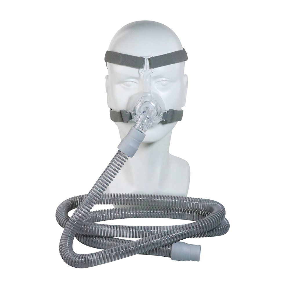 Anti Snore Contour Pillow - Neusmasker CPAP met hoofdband en siliconen