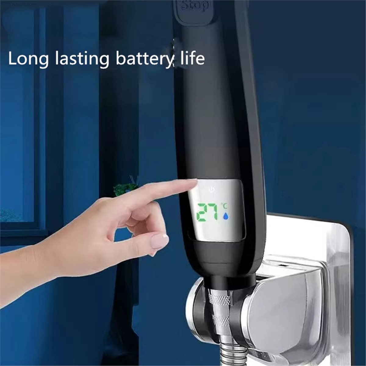 High Pressure Shower Head Handheld - *AA99Z Hogedruk draagbare badkamer douchekop Waterbesparende