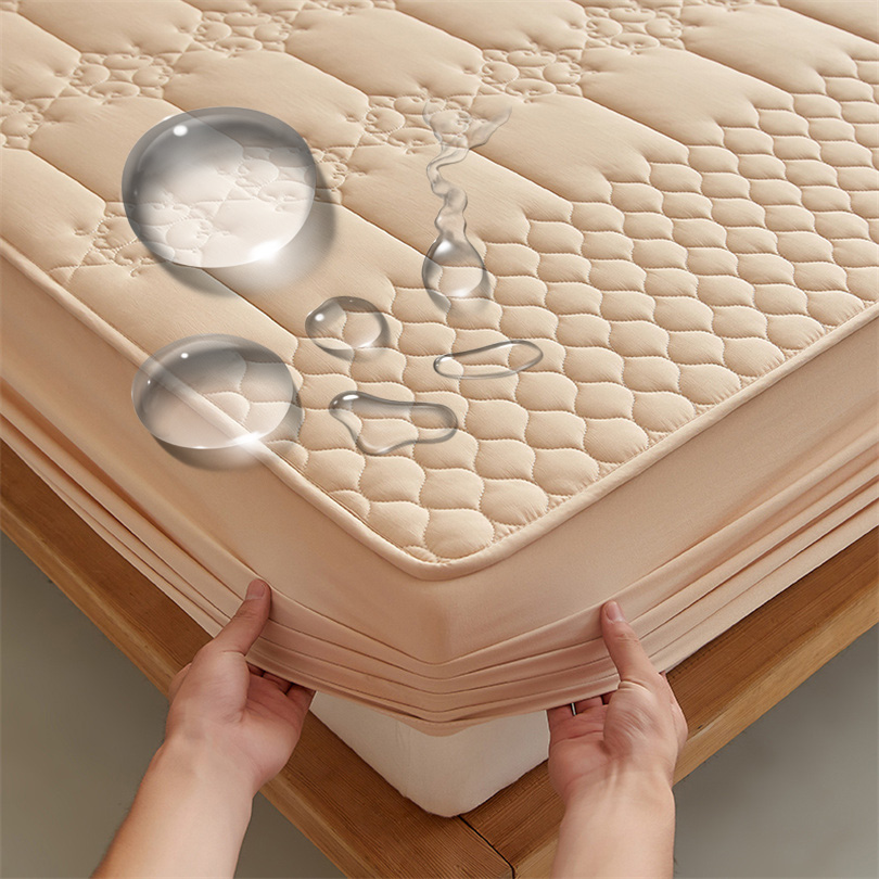Waterproof Mattress Protector Breathable - 100% Waterdichte Matrasbeschermer Ademend Zacht 3D