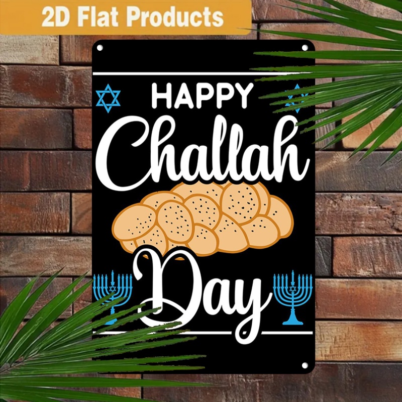 Kitchen - CIFBUY Vintage Joodse Challah Menorah Aluminium