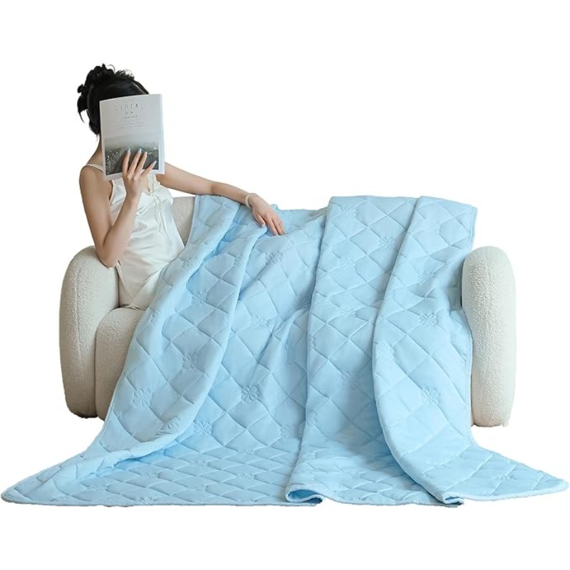 Cooling Blanket Hot Sleepers - SheRest Lichtgewicht & Ademend Zomerdekentje voor