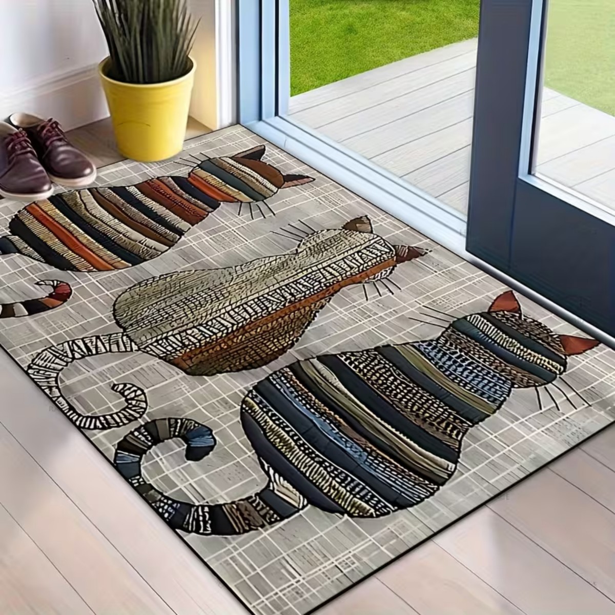 Quick Dry Diatomite Bath Mat - Vierkante entreemat, snel droog, diatomeeënaarde vloerkleed,
