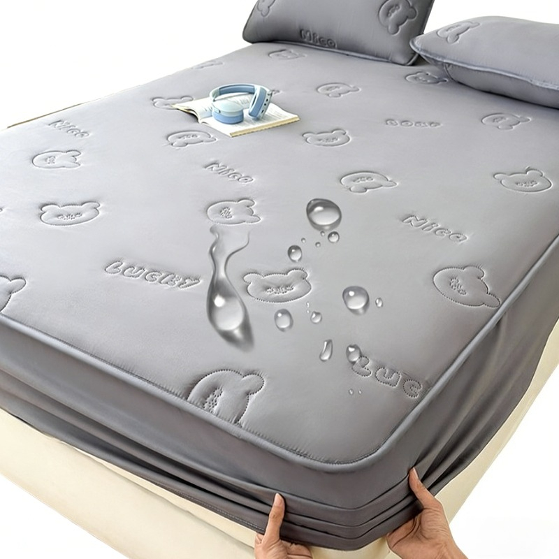 Waterproof Mattress Protector Breathable - Ultrasoon gestikte queensize hoeslaken waterdichte kingsize