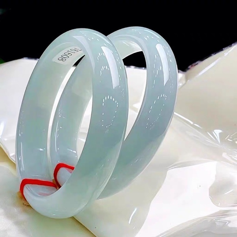 Lighting - Oude Mijn Icy Birmese Armband, Lichtgroene