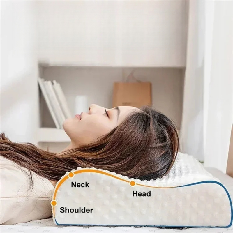 Memory Foam Orthopedic Pillow Neck Pain - ​ ​ Slaapkussen van traagschuim Verstelbaar