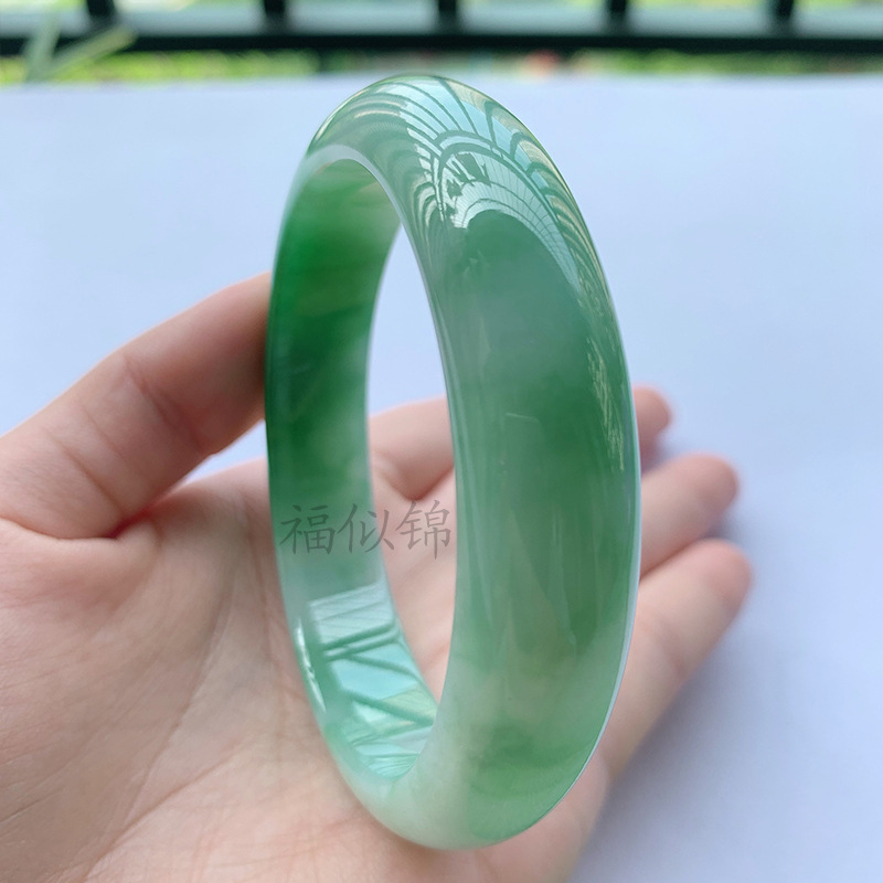 Lighting - Oude Mijn Icy Jadeite Armband, Licht