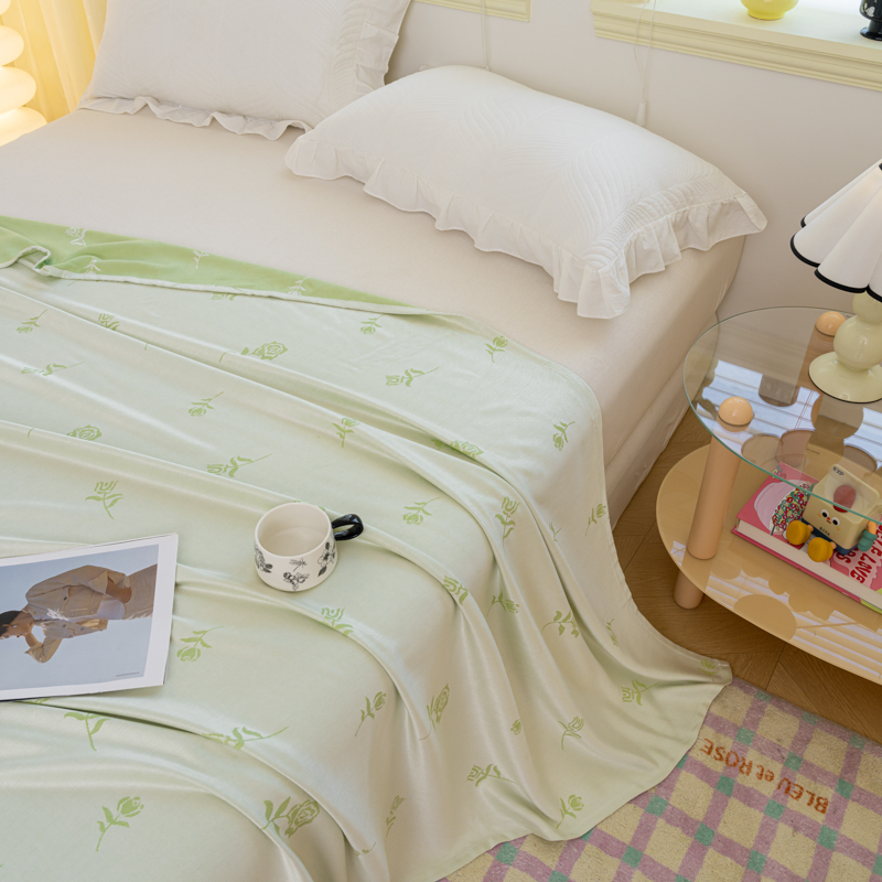 Cooling Blanket Hot Sleepers - 100% Bamboe Koeldekens voor warme slapers,