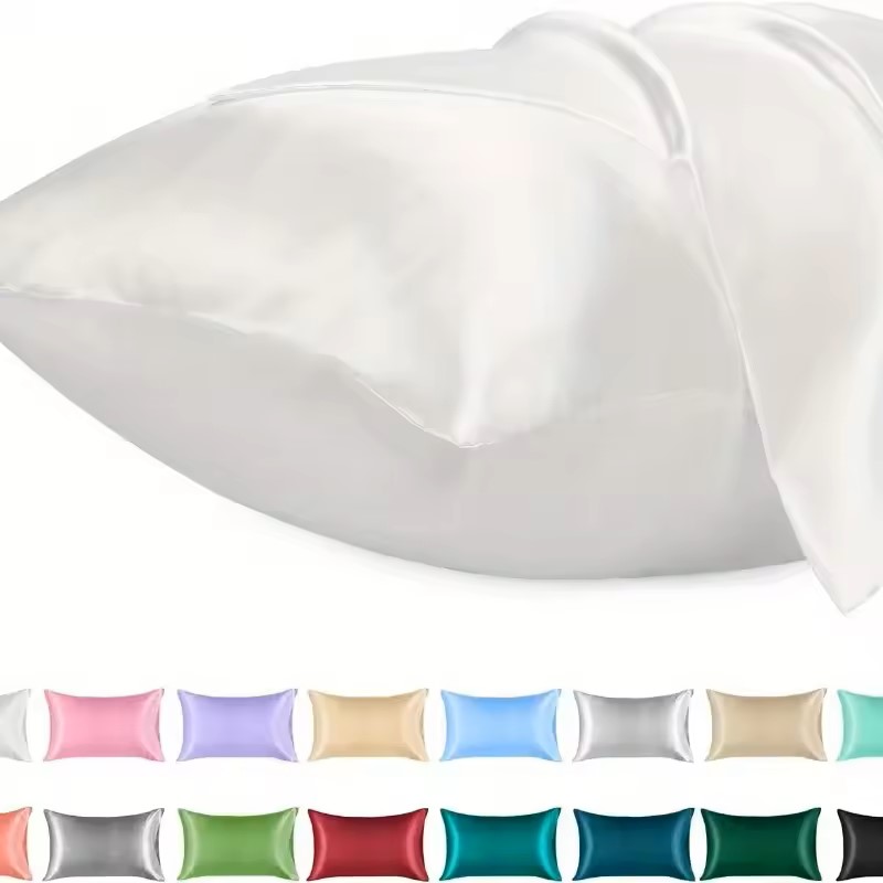 Satin Silk Pillowcase Hair Skin - 1 satijnen kussensloop voor haar, vergelijkbaar