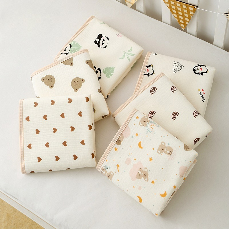 Waterproof Mattress Protector Breathable - 50X70cm Zacht Katoenen Babycommode Mat Urine