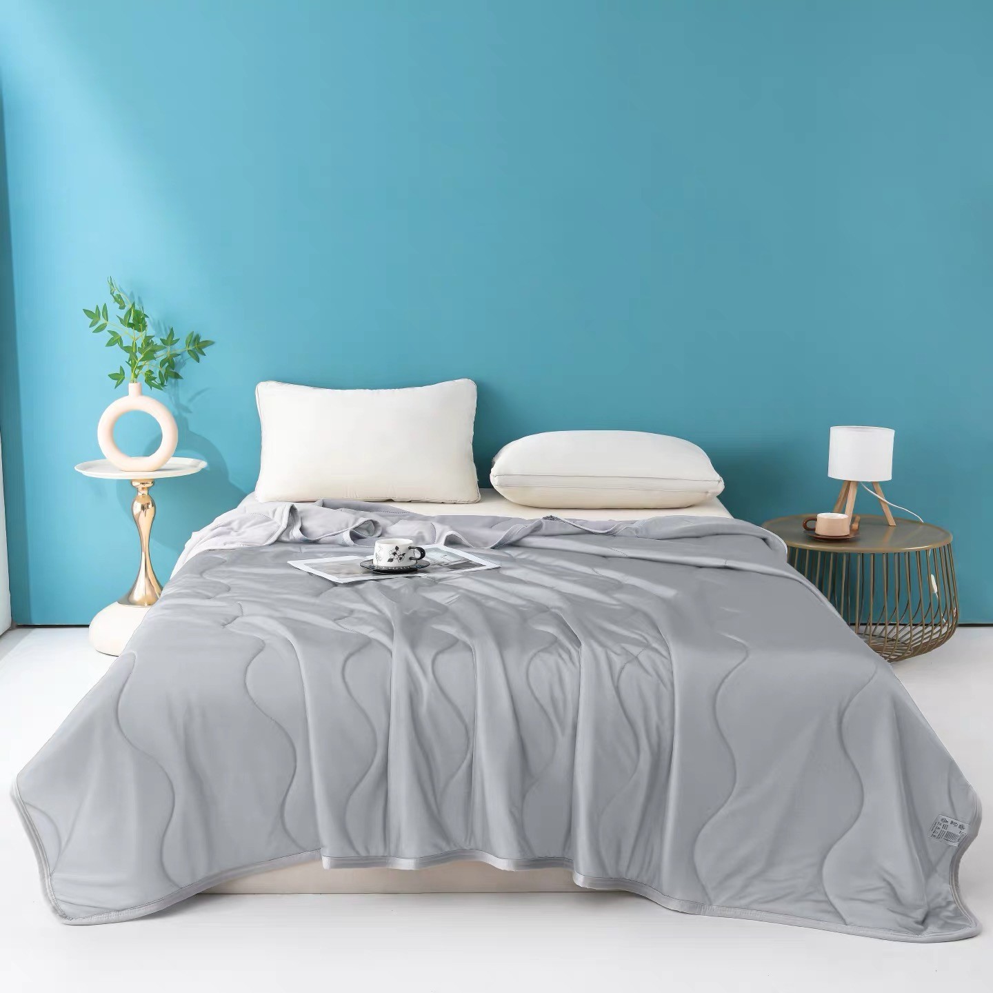 Cooling Blanket Hot Sleepers - Lichtgewicht, ademende, verkoelende deken voor warmbloedigen,