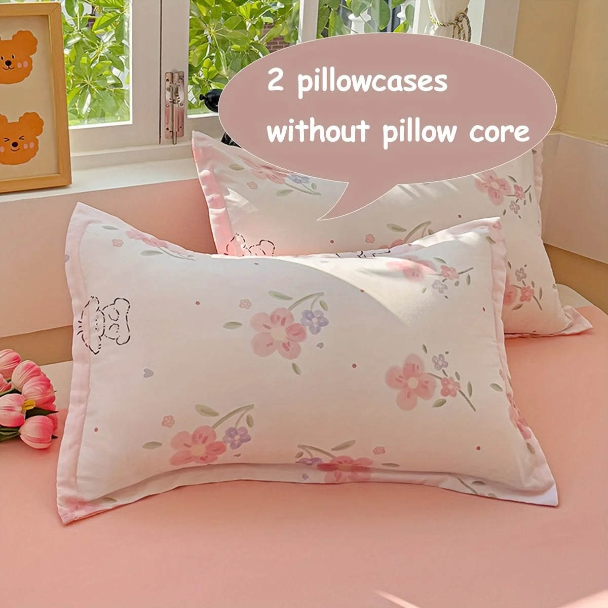 4-delig zacht effen bloemenpri - Duvet Cover Sets With Zipper recensie en prijs
