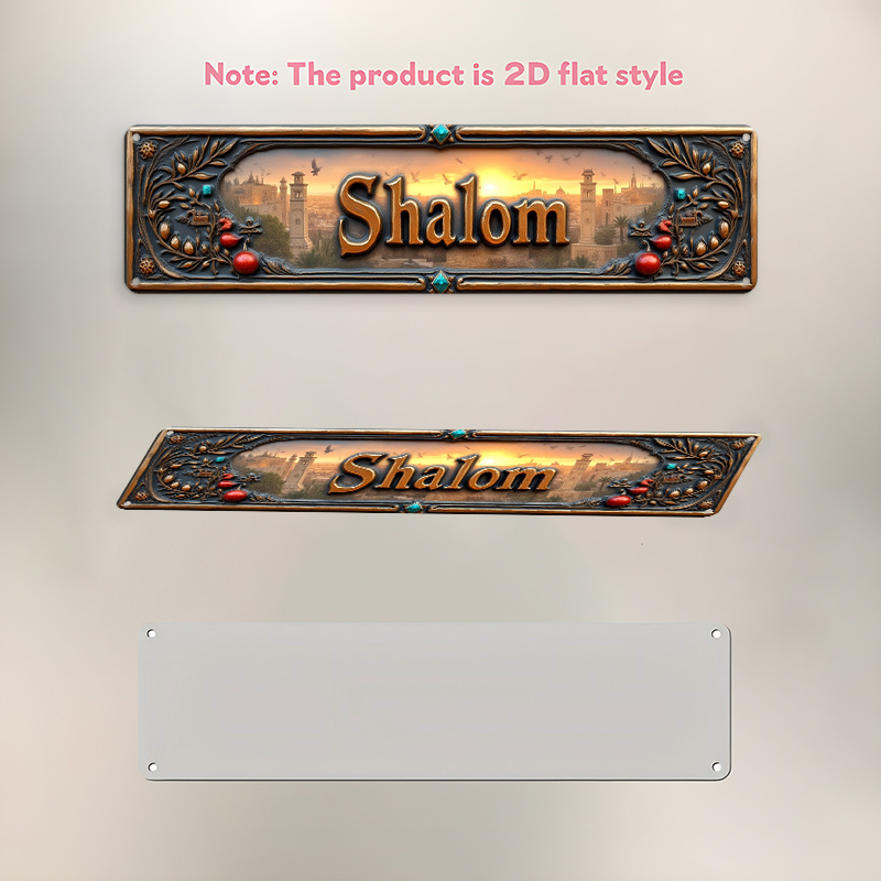 CIFBUY Vintage Shalom Hebreeuw - Home Decor recensie en prijs
