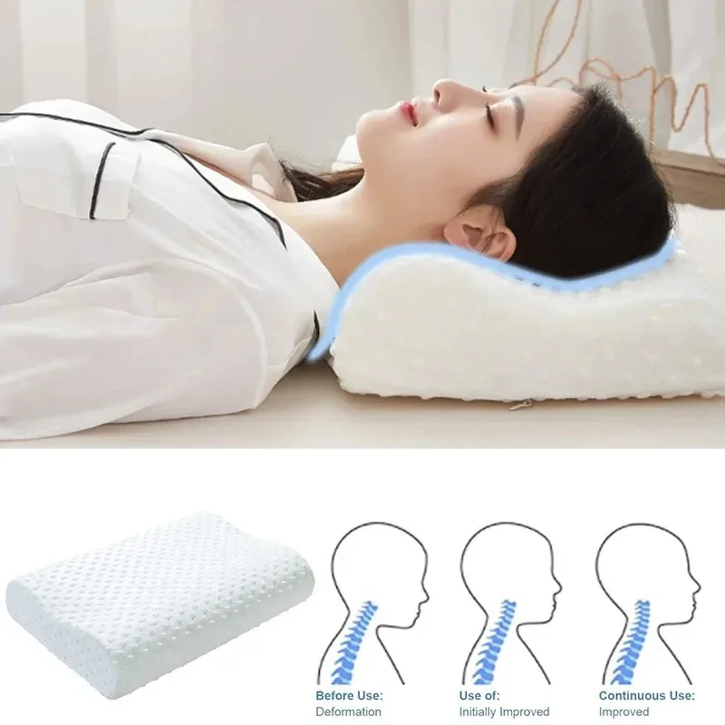 Geheugenkatoenen kussen om te  - Memory Foam Orthopedic Pillow Neck Pain recensie en prijs