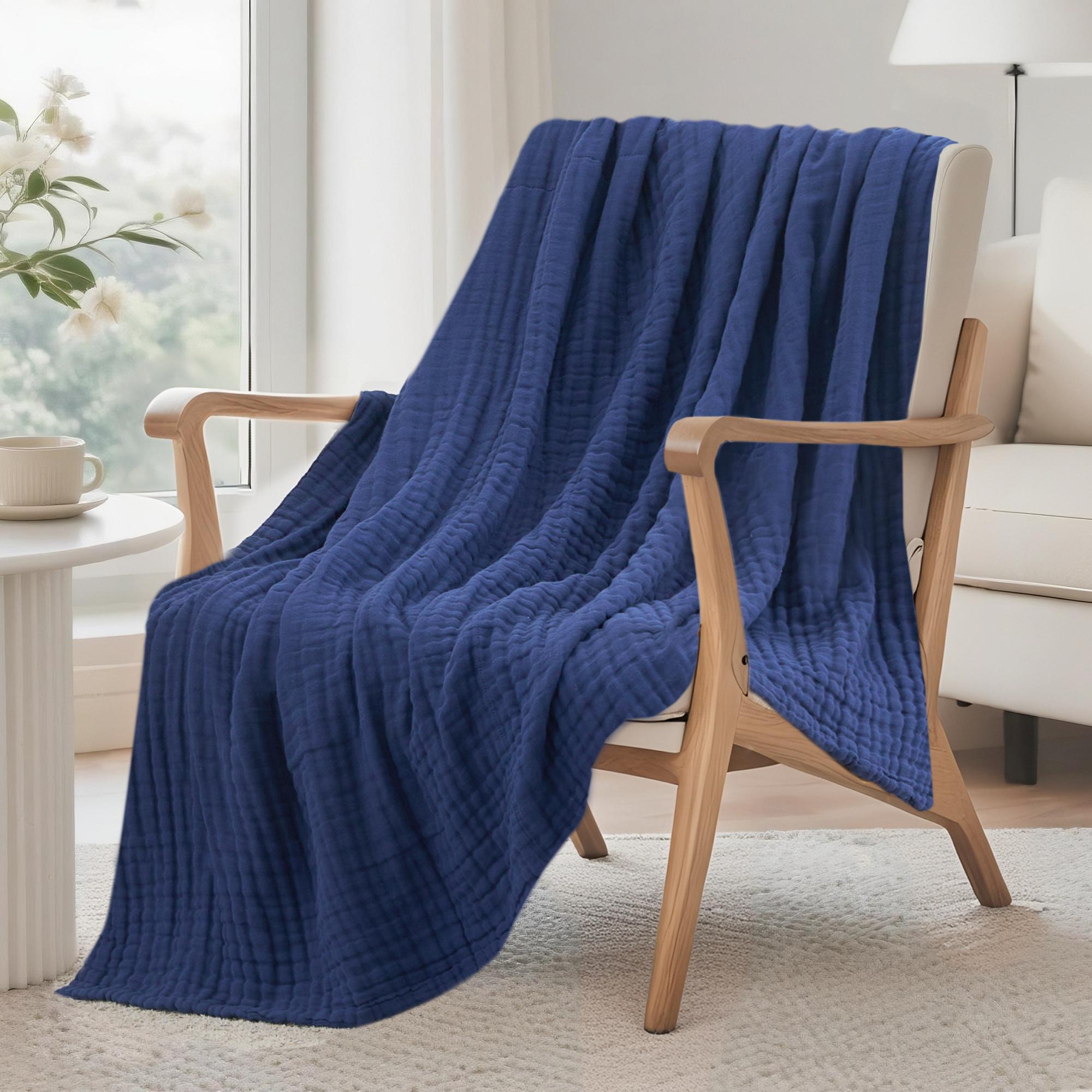6-laags 100% katoenen mousseli - Muslin Cotton Bedspread recensie en prijs