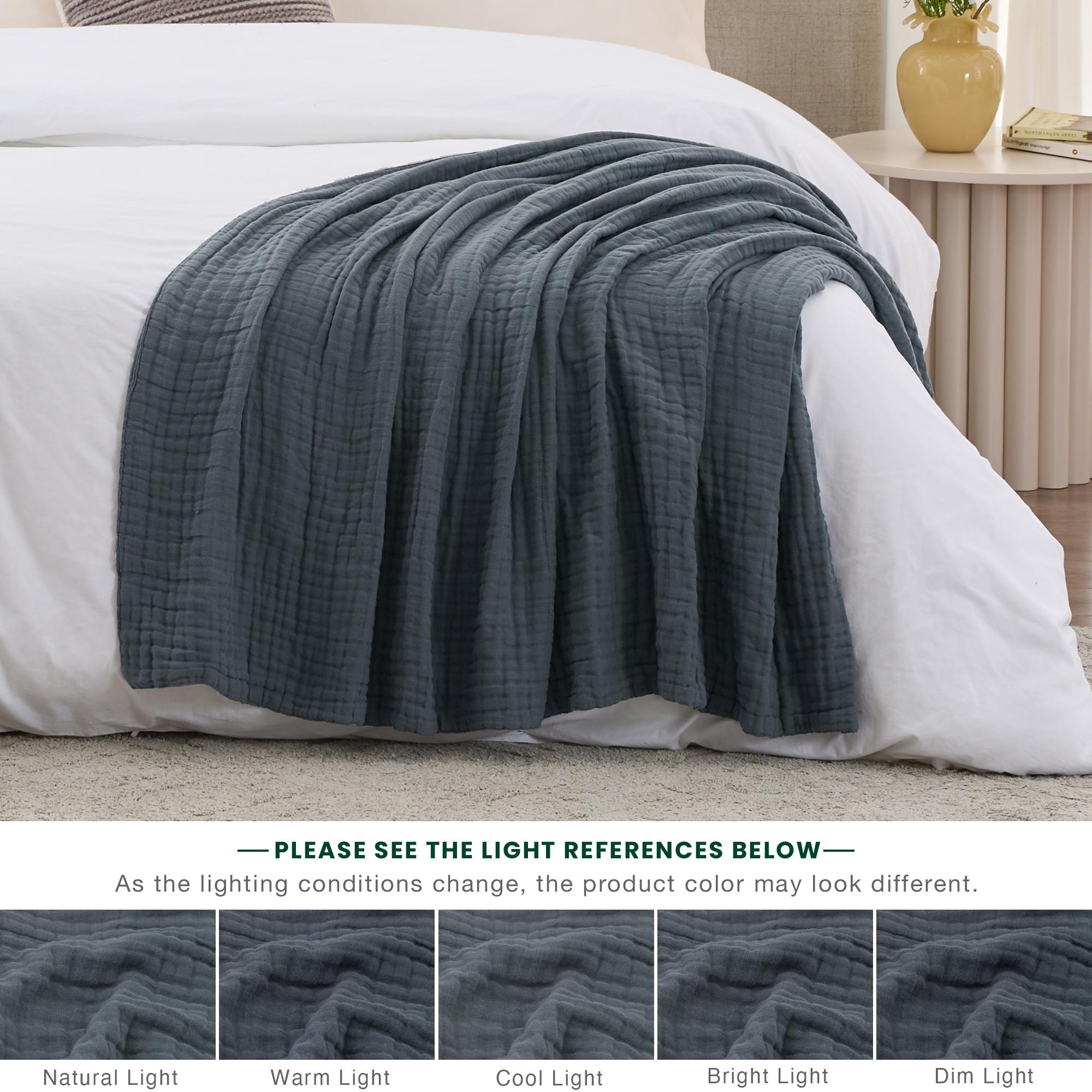 6-laags 100% katoenen mousseli - Muslin Cotton Bedspread recensie en prijs