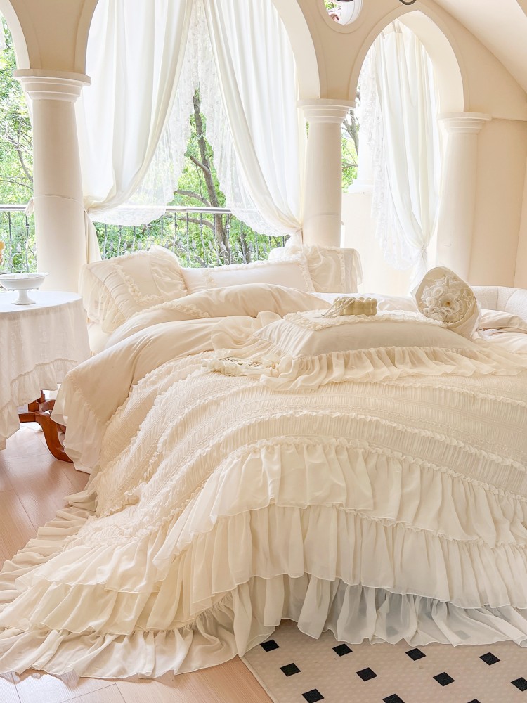 Beddengoedset van 100% katoen  - Aesthetic Floral Duvet Cover recensie en prijs