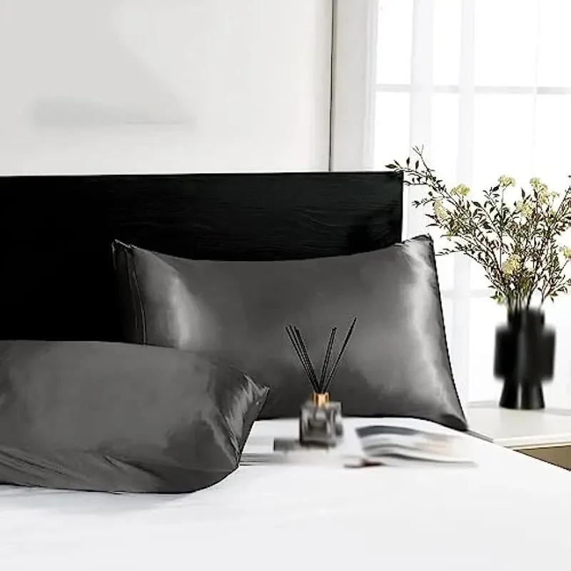 Satijnen zijden kussensloop vo - Satin Silk Pillowcase Hair Skin recensie en prijs