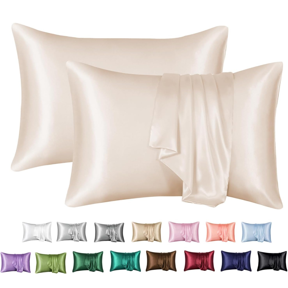 2-pack satijnen kussensloop vo - Satin Silk Pillowcase Hair Skin recensie en prijs