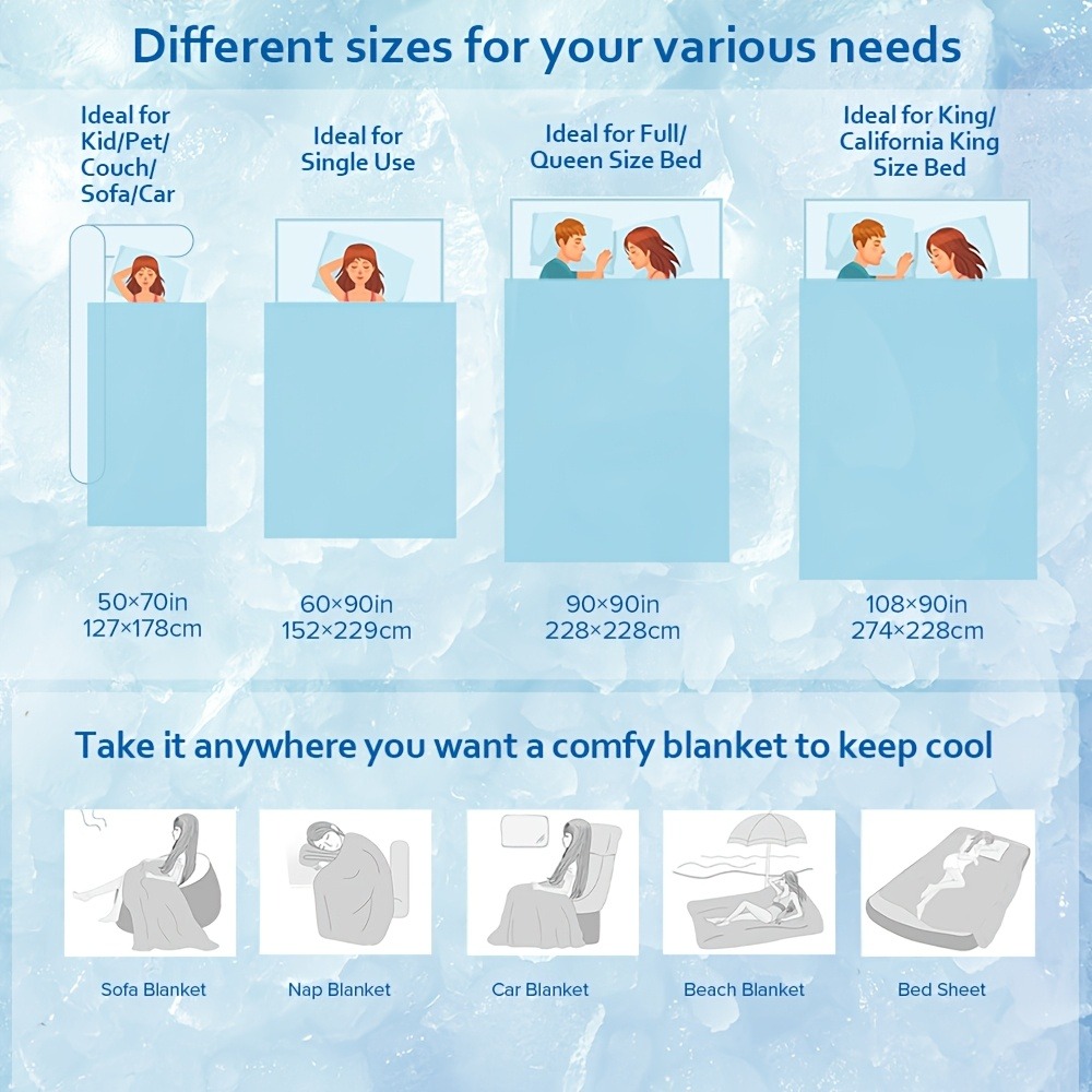 Koelende deken geschikt voor w - Cooling Blanket Hot Sleepers recensie en prijs