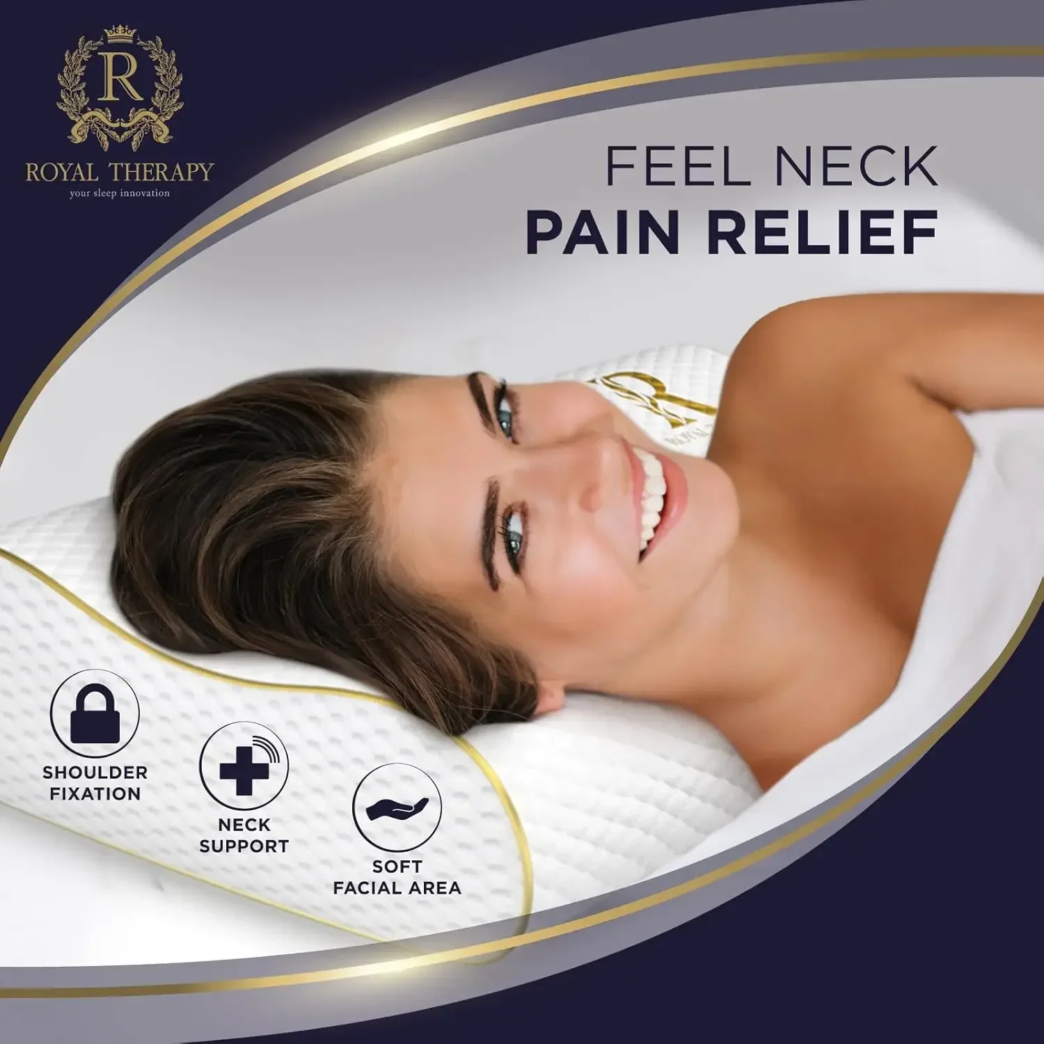 2-pack Queen Memory Foam Kusse - Memory Foam Orthopedic Pillow Neck Pain recensie en prijs