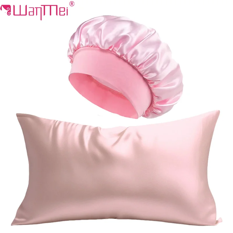 2 stuks zijden kussensloop en  - Satin Silk Pillowcase Hair Skin recensie en prijs