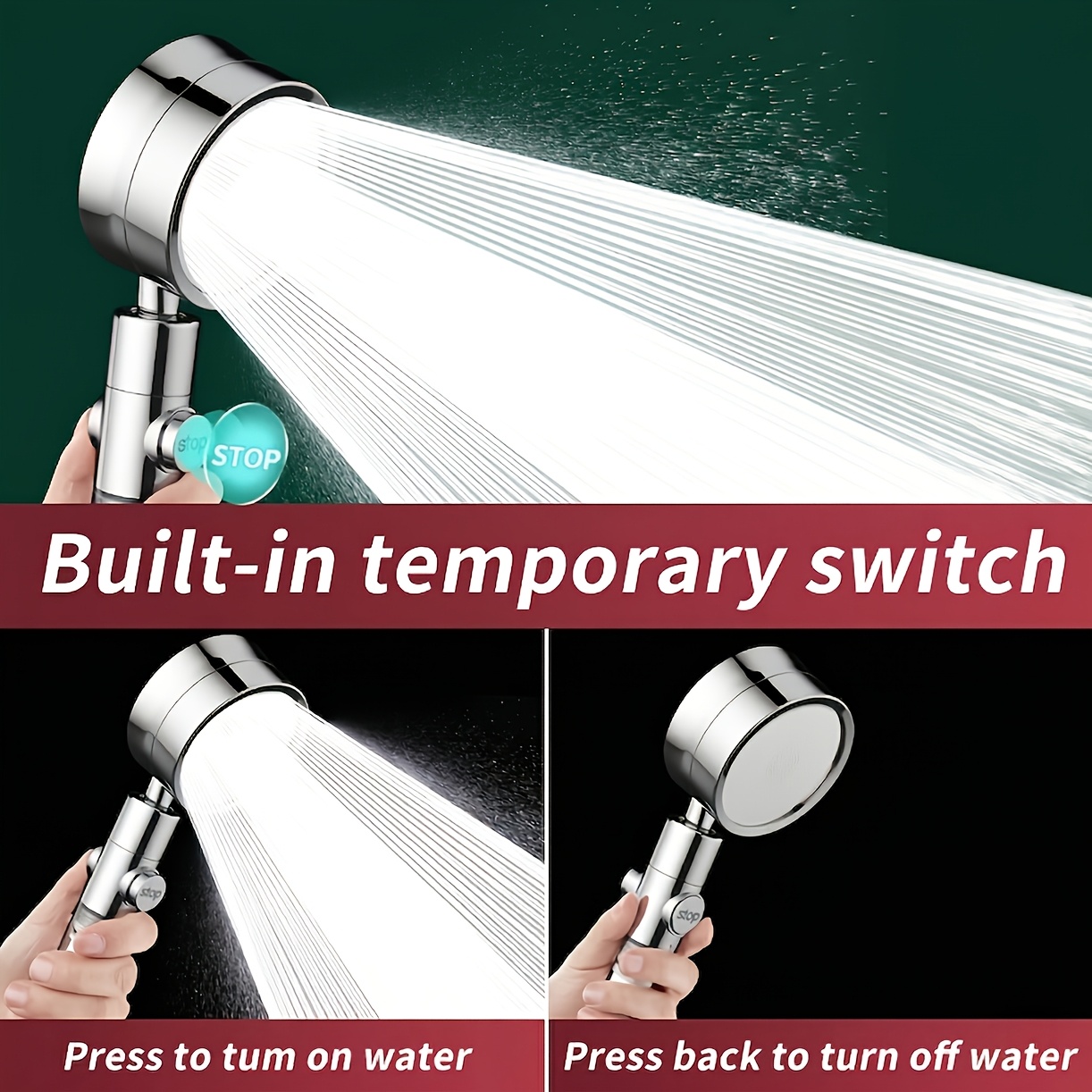 Zichtbaar filtervenster Hoge d - High Pressure Shower Head Handheld recensie en prijs