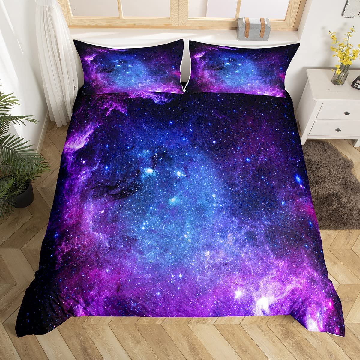 Galaxy Dekbedovertrek Set Voor - Duvet Cover Sets With Zipper recensie en prijs