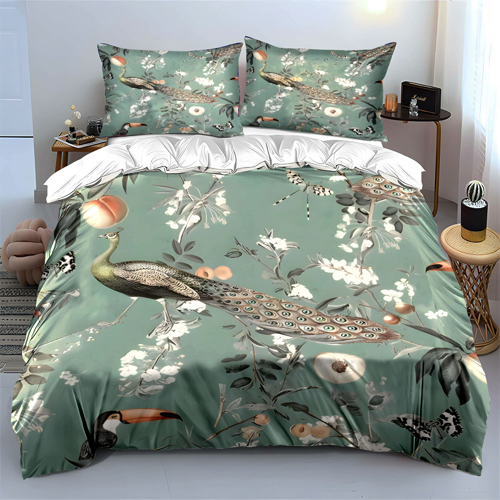 3-delige beddengoedset met pau - Aesthetic Floral Duvet Cover recensie en prijs