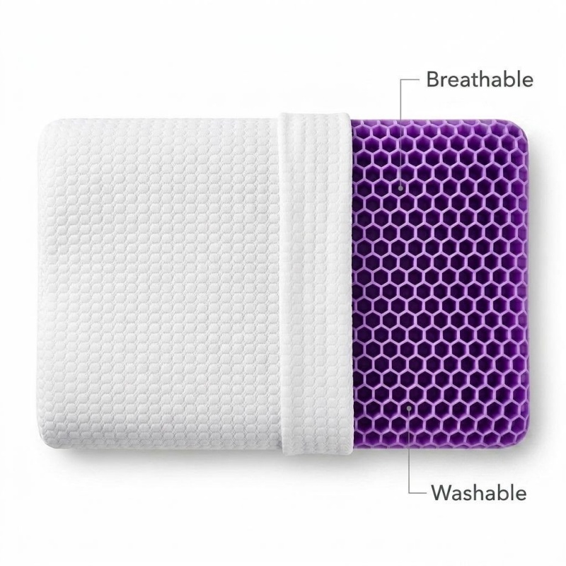 Ademend TPE Pectine Kussen Erg - Anti Snore Contour Pillow recensie en prijs