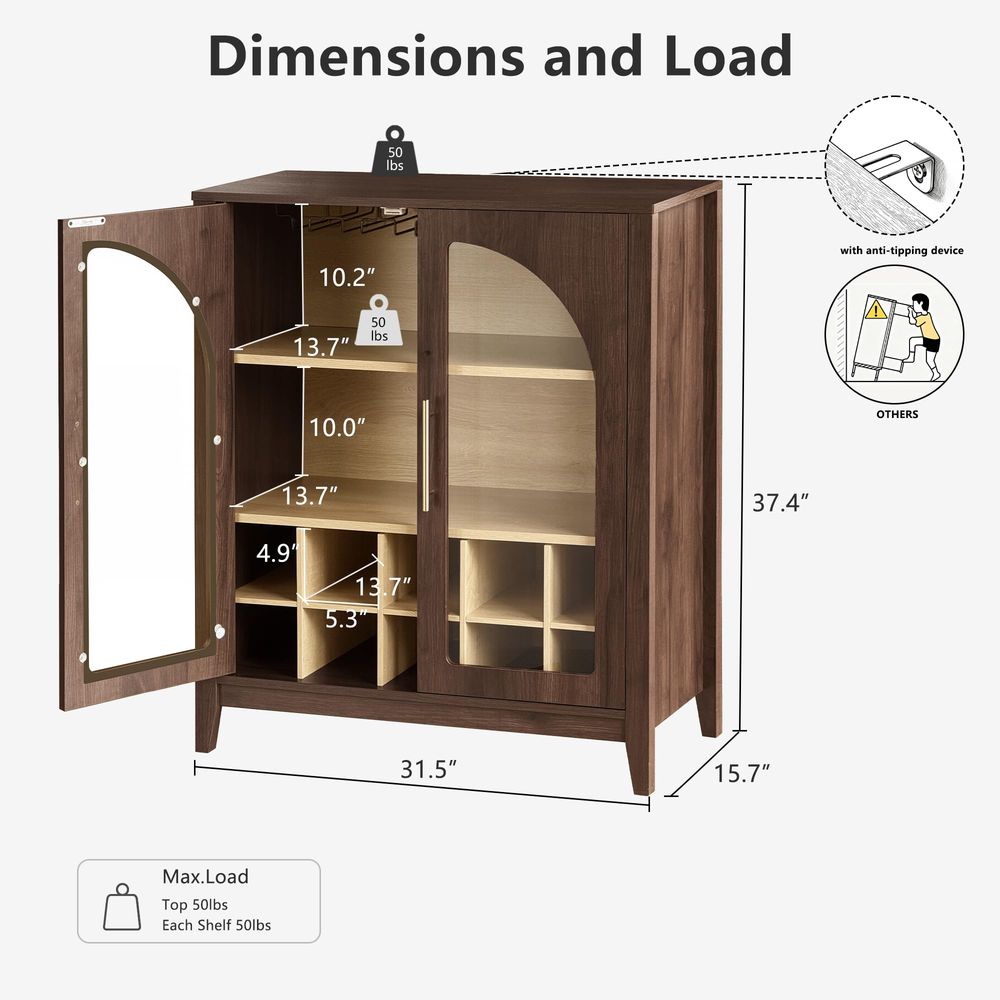 Hoge opbergkast met gegroefde  - Storage & Organization recensie en prijs