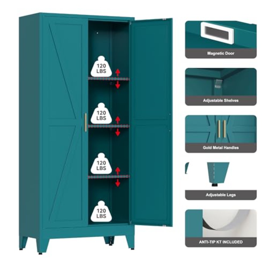 61 Metalen opbergkast voor keu - Storage & Organization recensie en prijs