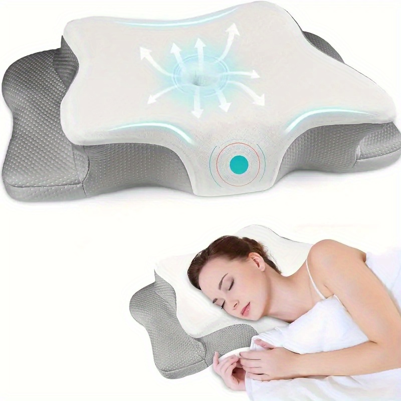 Geurloos orthopedisch kussen v - Memory Foam Orthopedic Pillow Neck Pain recensie en prijs