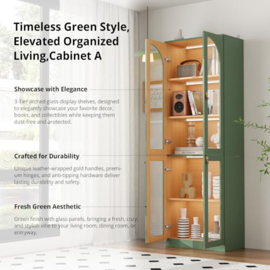 Woonkamerkast met gehard glaze - Storage & Organization recensie en prijs