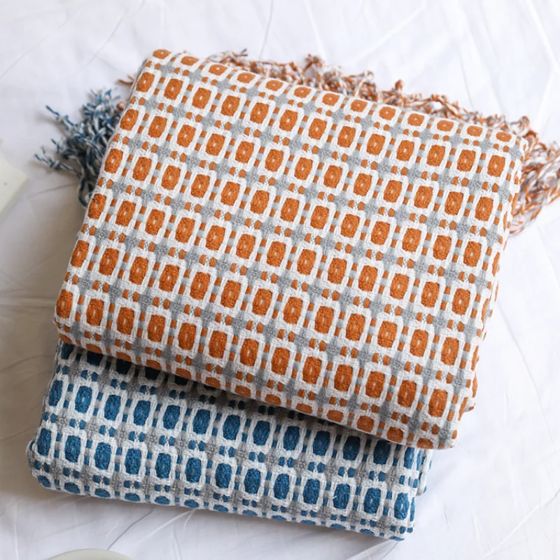 Geometrisch Jacquard Geweven D - Boho Throw Blanket Fringe recensie en prijs