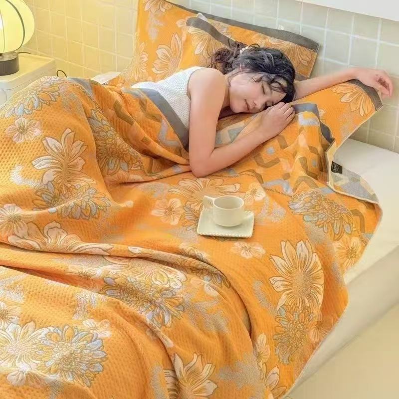 6-laags mousseline deken queen - Muslin Cotton Bedspread recensie en prijs