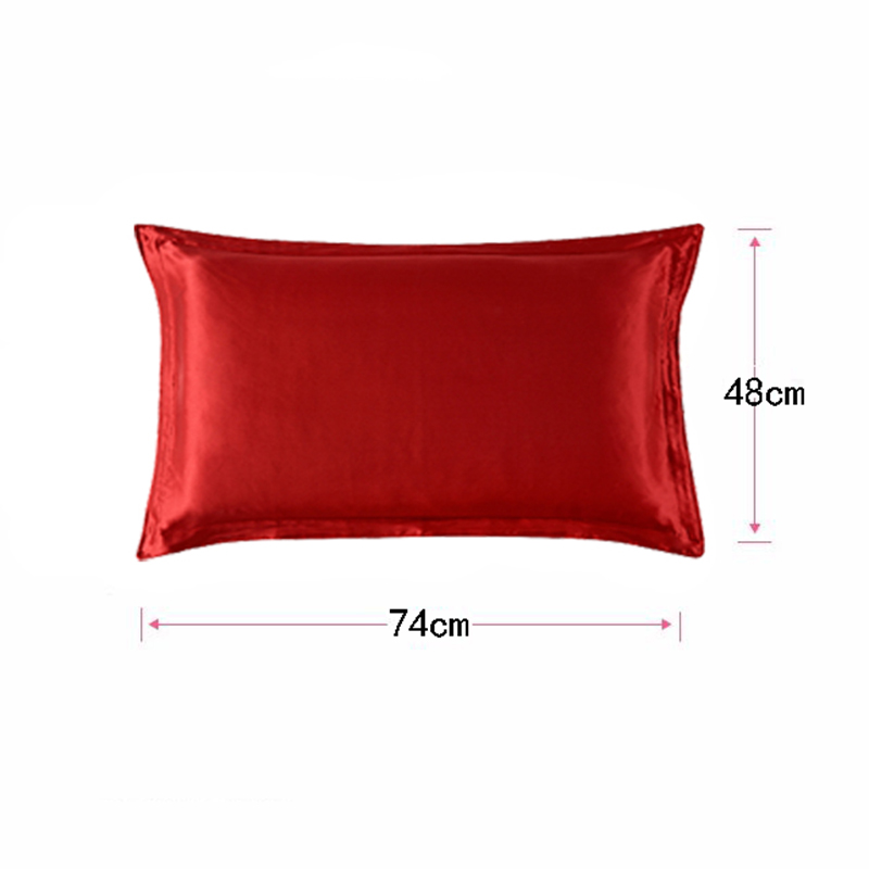 48x74cm kussensloop patchwork  - Satin Silk Pillowcase Hair Skin recensie en prijs