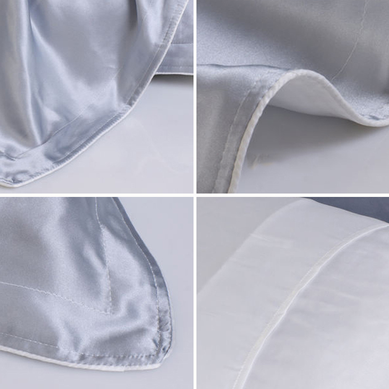48x74cm kussensloop patchwork  - Satin Silk Pillowcase Hair Skin recensie en prijs