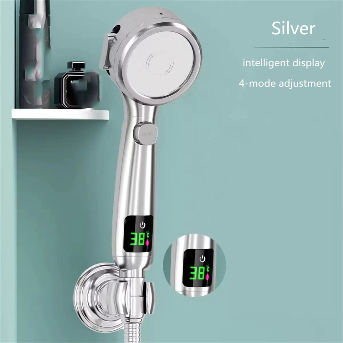 *AA99Z Hogedruk draagbare badk - High Pressure Shower Head Handheld recensie en prijs