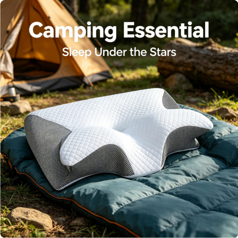 Nekpijnverlichtende traagschui - Memory Foam Orthopedic Pillow Neck Pain recensie en prijs