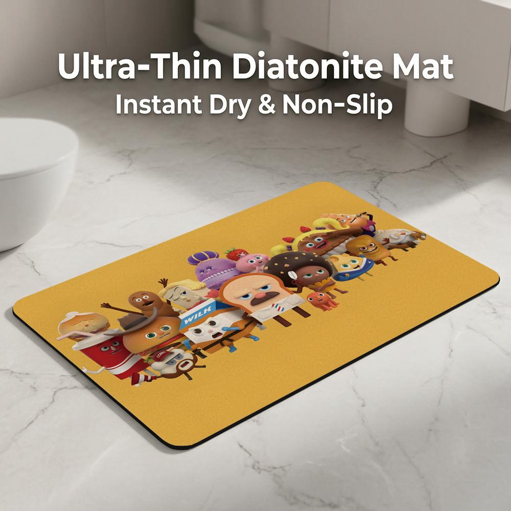 Cartoon B-Bread B-Barbershop V - Quick Dry Diatomite Bath Mat recensie en prijs