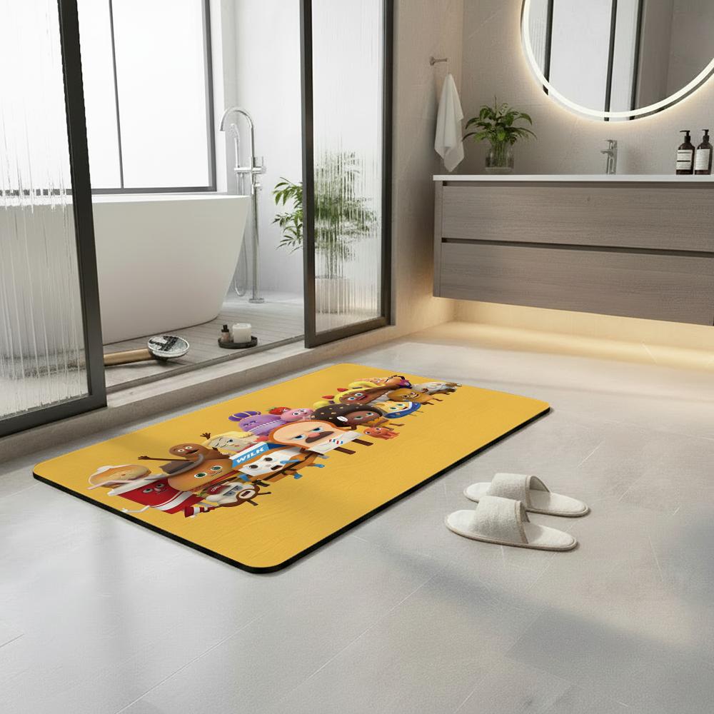 Cartoon B-Bread B-Barbershop V - Quick Dry Diatomite Bath Mat recensie en prijs