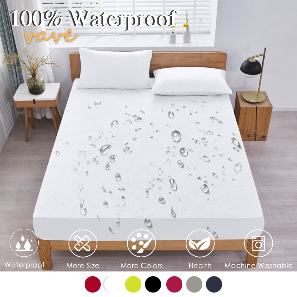 100% Waterdicht Hoeslaken Met  - Waterproof Mattress Protector Breathable recensie en prijs