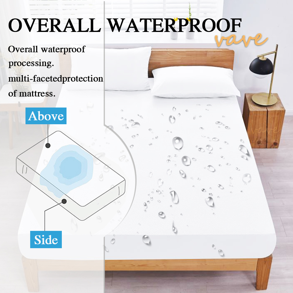 100% Waterdicht Hoeslaken Met  - Waterproof Mattress Protector Breathable recensie en prijs