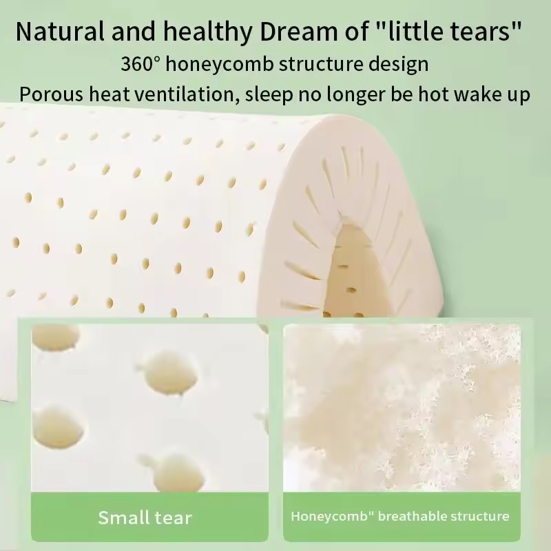 Thais natuurlijk latex kussen  - Memory Foam Orthopedic Pillow Neck Pain recensie en prijs