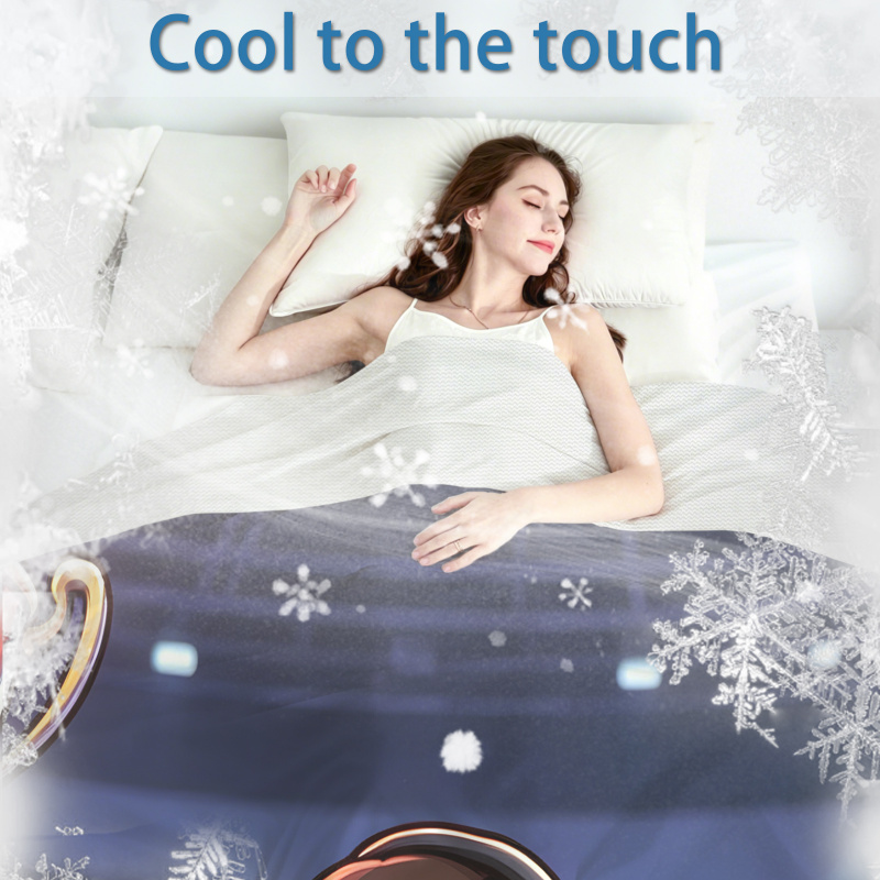 Vrolijke Crowd Print Koelende  - Cooling Blanket Hot Sleepers recensie en prijs
