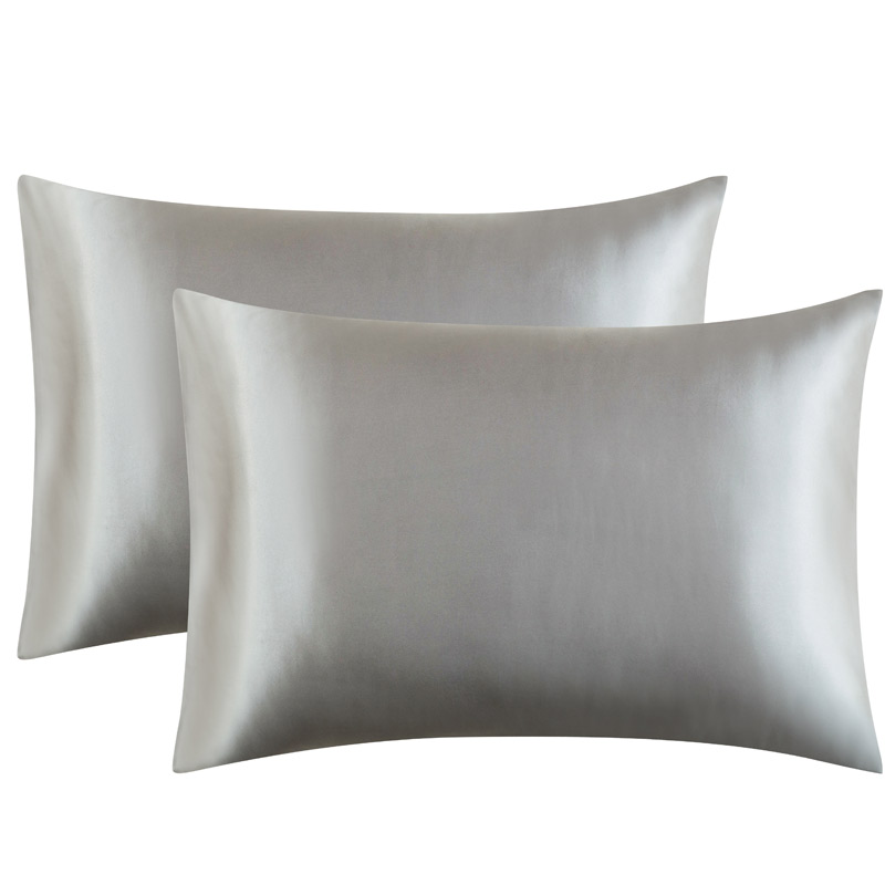 Effen Kleur Satijn Kussensloop - Satin Silk Pillowcase Hair Skin recensie en prijs